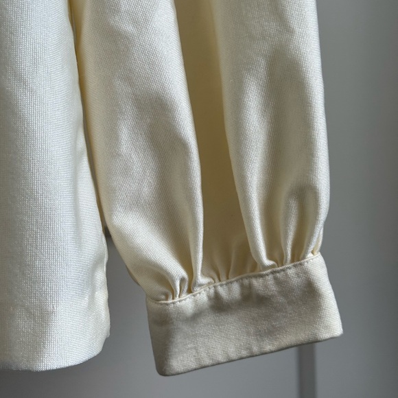 Vintage Koret of California Cream Satin Blouse - Picture 3 of 9